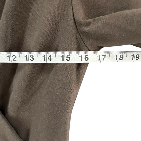 Kay Unger Dress Womens 10 Evening Collection V Neck 3/4 Sleeve Ruched Party NEW - Picture 7 of 16